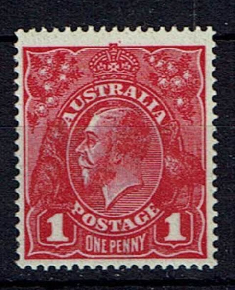 Image of Australia SG 47c LMM British Commonwealth Stamp